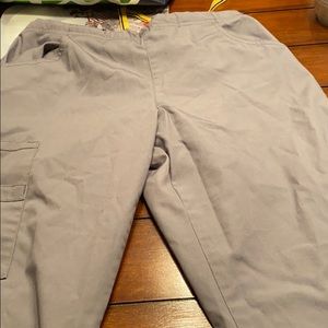 Grey scrub pants